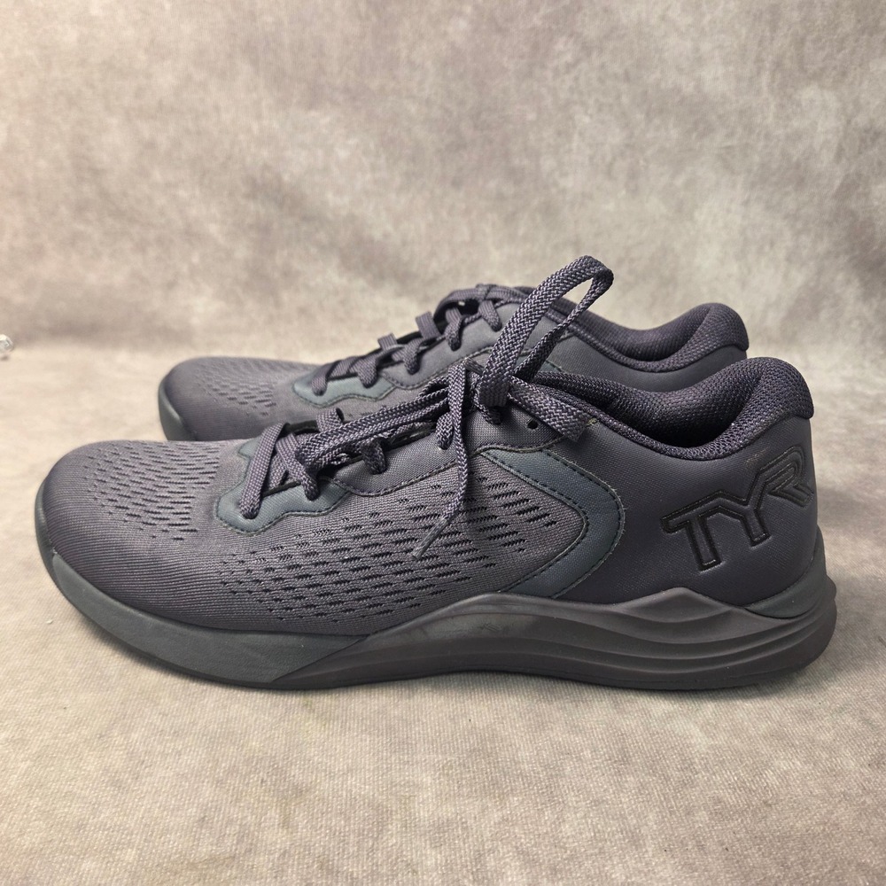 TYR CXT-1 Trainer Mens SZ 10 Cross Training Shoes Charcoal Grey Sneakers S946